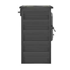 Печь со стеклом ЭТНА (БКД) с плитой и ТО в интерьере фото в Гомеле