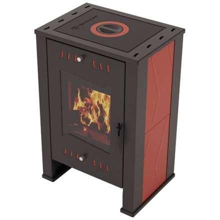 Стальная печь-камин Теплодар Твист фото в Гомеле