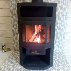 Купить стальной камин Мета-Бел Ока с плитой в Гомеле фото  в Гомеле