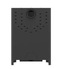 Печь-камин недорогой Бавария Эко с духовкой и плитой фото сзади в Гомеле