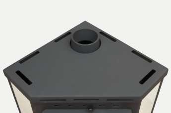 Недорогая печь-камин Бавария угловая Амазонка бай фото в Гомеле