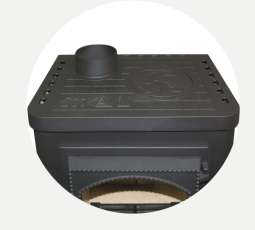 Чугунный камин Бавария Оптима Чугун с плитой фото в Гомеле