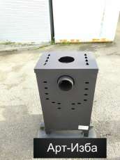 Недорогой камин со стеклом Бавария Оптима с плитой фото в Гомеле