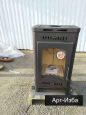 Недорогой камин со стеклом Бавария Оптима с плитой фото в Гомеле