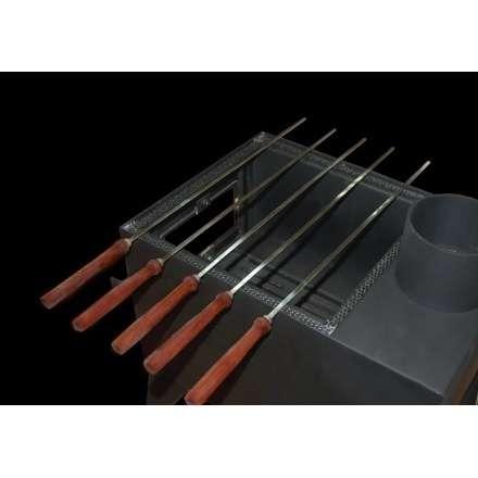 Небольшая печь-мангал с плитой Кельн-Турбо фото в Гомеле