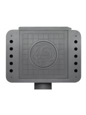 Стальной камин БАВАРИЯ ЭКО с плитой одна конфорка фото в Гомеле