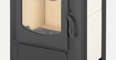 Стальной камин БАВАРИЯ ЭКО с плитой одна конфорка фото схема в Гомеле