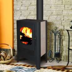 Красивый камин БАВАРИЯ ЭКО с плитой одна конфорка фото в Гомеле