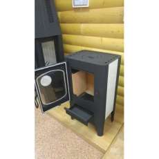 Печь-камин БАВАРИЯ ЭКО с плитой одна конфорка фото в Гомеле