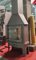 Экокамин МЮНХЕН ПРИСТЕННО-УГЛОВОЙ графит фото в Гомеле