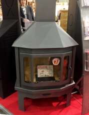 Новый камин Мюнхен угловой графит фото в живую в Гомеле