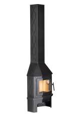 Камин МЮНХЕН ПРИСТЕННО УГЛОВОЙ КОМПАКТ черный в Гомеле