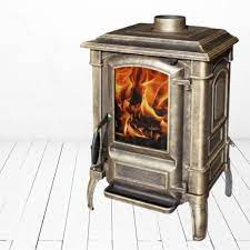 Печь-камин чугунный FireWay Bruno патина медь Амазонка бай фото в Гомеле