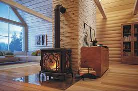 Печь-камин чугунный FireWay Demetra в интерьере Амазонка бай фото в Гомеле