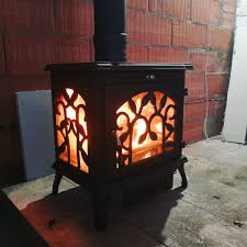 Печь-камин чугунный FireWay Demetra в интерьере Амазонка бай фото в Гомеле