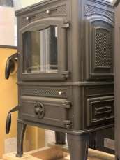 Печь-камин FireWay Dacha патина бронза в интерьере Амазонка бай фото в Гомеле