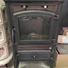 Печь-камин FireWay Dacha патина бронза в интерьере Амазонка бай фото в Гомеле