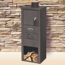 Печь-камин Blist Ekonomik LM стальная дверца фото в Гомеле