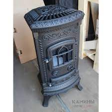 Купить Печь-камин NORDflam Plato patine чугун в Гомеле Амазонка бай фото в Гомеле