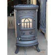 Купить Печь-камин NORDflam Plato patine чугун в Гомеле Амазонка бай фото в Гомеле