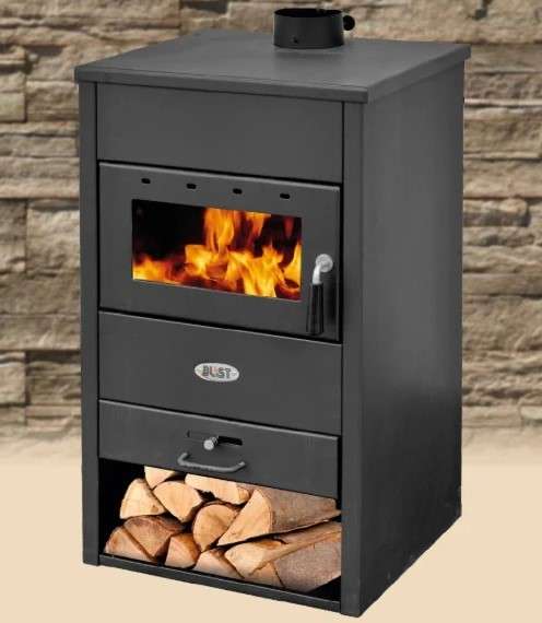 Печь-камин Blist B22 E с водяным контуром фото в Гомеле