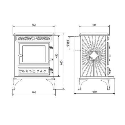 Купить Печь-камин Kawmet P3 (7.4 кВт) EKO в интерьере чугунный в Гомеле фото в Гомеле