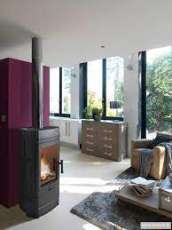 Печь-камин Invicta Cassine чугун в интерьере Амазонка бай фото в Гомеле