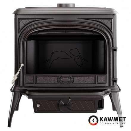 Купить Печь-камин KAWMET Premium SPHINX S6 (13,9 kW) в интерьере чугунный в Гомеле фото в Гомеле