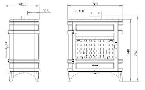Печь-камин чугунный Invicta Siam в интерьере Амазонка бай фото в Гомеле