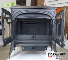 Купить Печь-камин KAWMET Premium SPARTA S10 (13,9 кВт) в интерьере чугунный в Гомеле фото в Гомеле