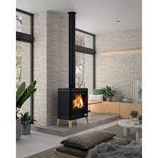 Печь-камин чугунный Invicta Kazan в интерьере Амазонка бай фото в Гомеле