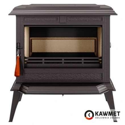 Купить Печь-камин KAWMET Premium ATHENA S12 (12,3 кВт) в интерьере чугунный в Гомеле фото в Гомеле