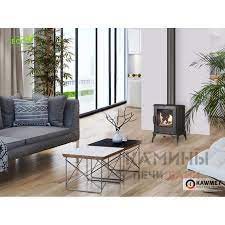 Купить Печь-камин Kawmet P8 в интерьере чугунный в Гомеле в Гомеле