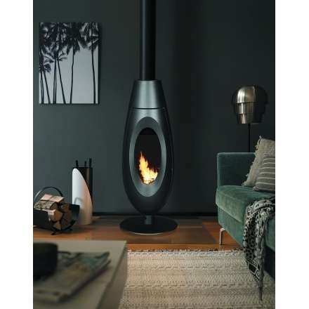 Печь-камин Invicta OVATIO в интерьере Амазонка бай фото в Гомеле