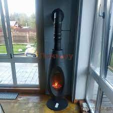 Печь-камин чугунный Invicta OVATIO в интерьере Амазонка бай фото в Гомеле