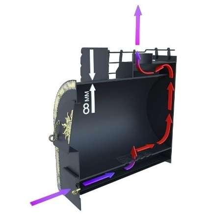 Отопительная печь Царь-печи Злата в Гомеле