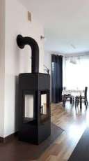 Купить Печь-камин Kratki THOR 8 View стальной в интерьере в Гомеле Амазонка бай фото в Гомеле