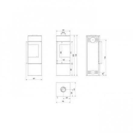 Купить Печь-камин Kratki THOR 8 в Гомеле Амазонка бай фото в Гомеле