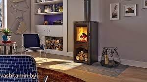 Купить Печь-камин Kratki Koza/K5/S/W стальной в интерьере в Гомеле Амазонка бай фото в Гомеле