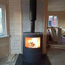 Купить Печь-камин Kratki Koza/AB/S/2 (сталь) стальной в интерьере в Гомеле Амазонка бай фото в Гомеле