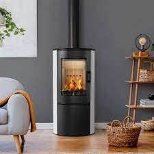 Купить Печь-камин Kratki Koza/AB/S/DR стальной в интерьере в Гомеле Амазонка бай фото в Гомеле