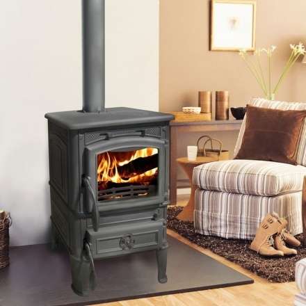 Печь-камин Guca LAVA с плитой из чугуна в Гомеле