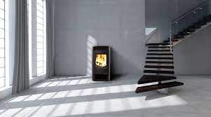 Купить Печь-камин KFD EWA в интерьере чугунная в Гомеле в Гомеле