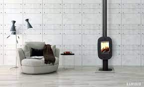 Купить Печь-камин KFD LIDIA в интерьере чугунная в Гомеле в Гомеле