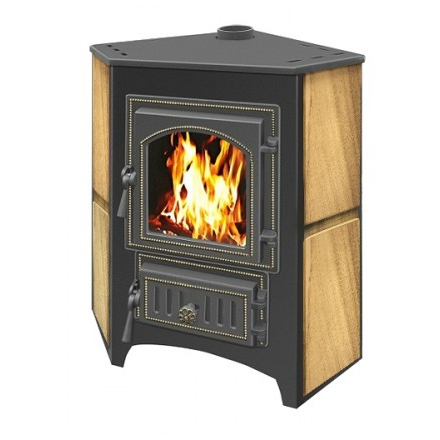 Печь-камин Везувий ПК-01 (220) угловой песчаник 9 кВт купить в Гомеле