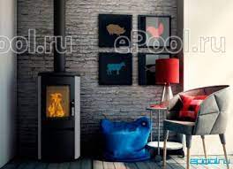 Купить Печь-камин Печь-камин Kratki Koza/AB/S/Kafel/Bialy в интерьере в Гомеле Амазонка бай фото в Гомеле
