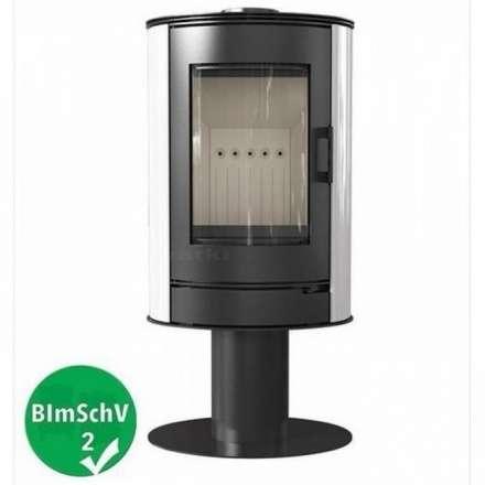 Купить Печь-камин Kratki KOZA/AB/S/N/KAFEL/BIALY (кафель белый) в интерьере в Гомеле Амазонка бай фото в Гомеле