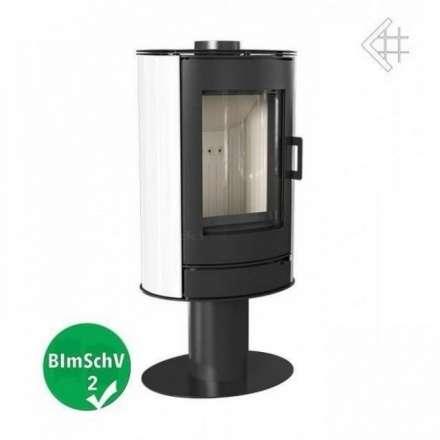 Печь-камин Kratki KOZA/AB/S/N/KAFEL/BIALY (кафель белый) Амазонка бай фото в Гомеле