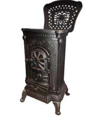 Чугунная печь-камин Амбра Eurokom фото в Гомеле