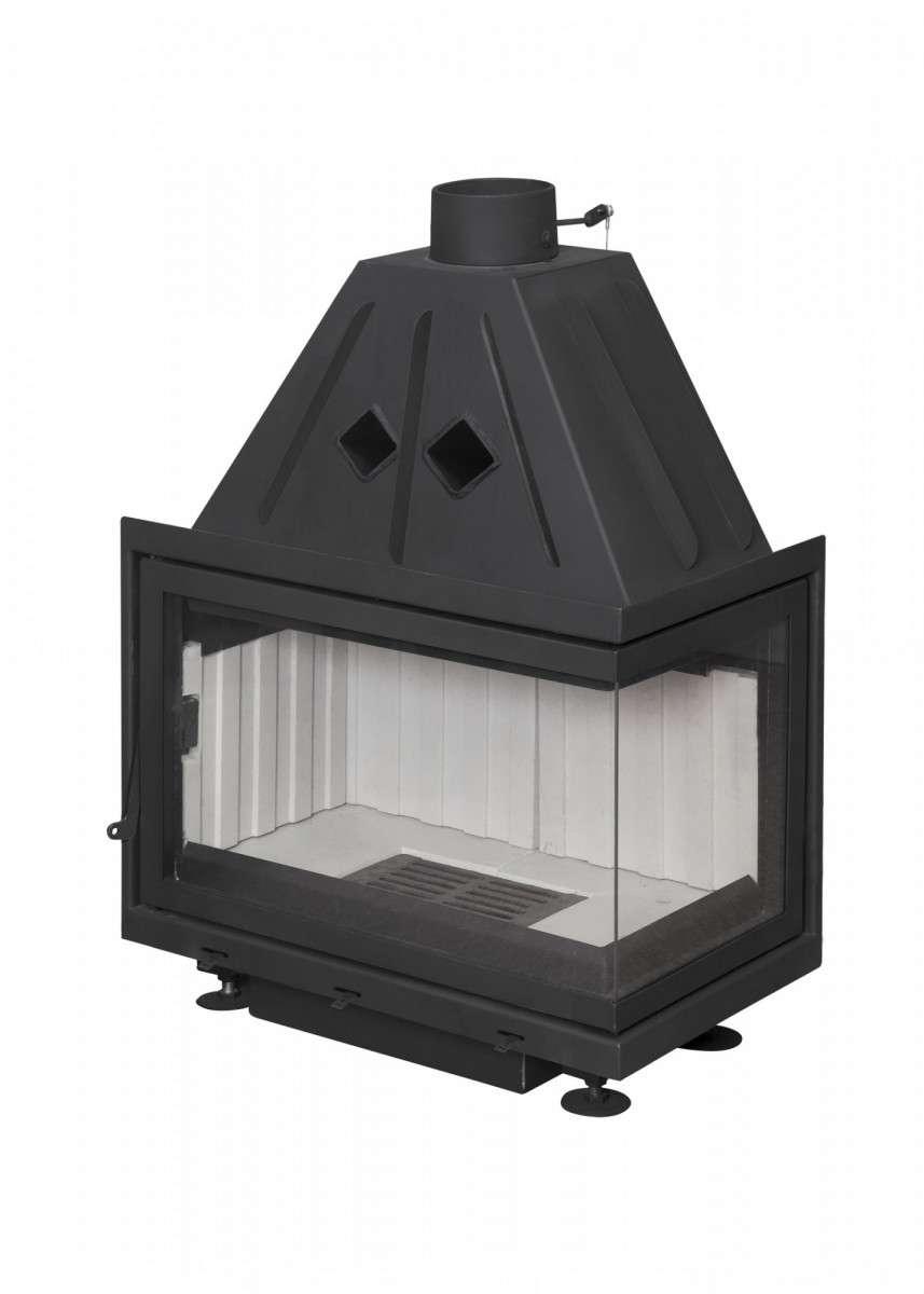 Каминная топка Экокамин Альфа 700 R два стекла правая купить в Гомеле